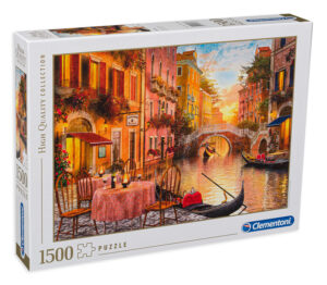 Пъзел Clementoni от 1500 части - Венеция, Доминик Дейвисън
