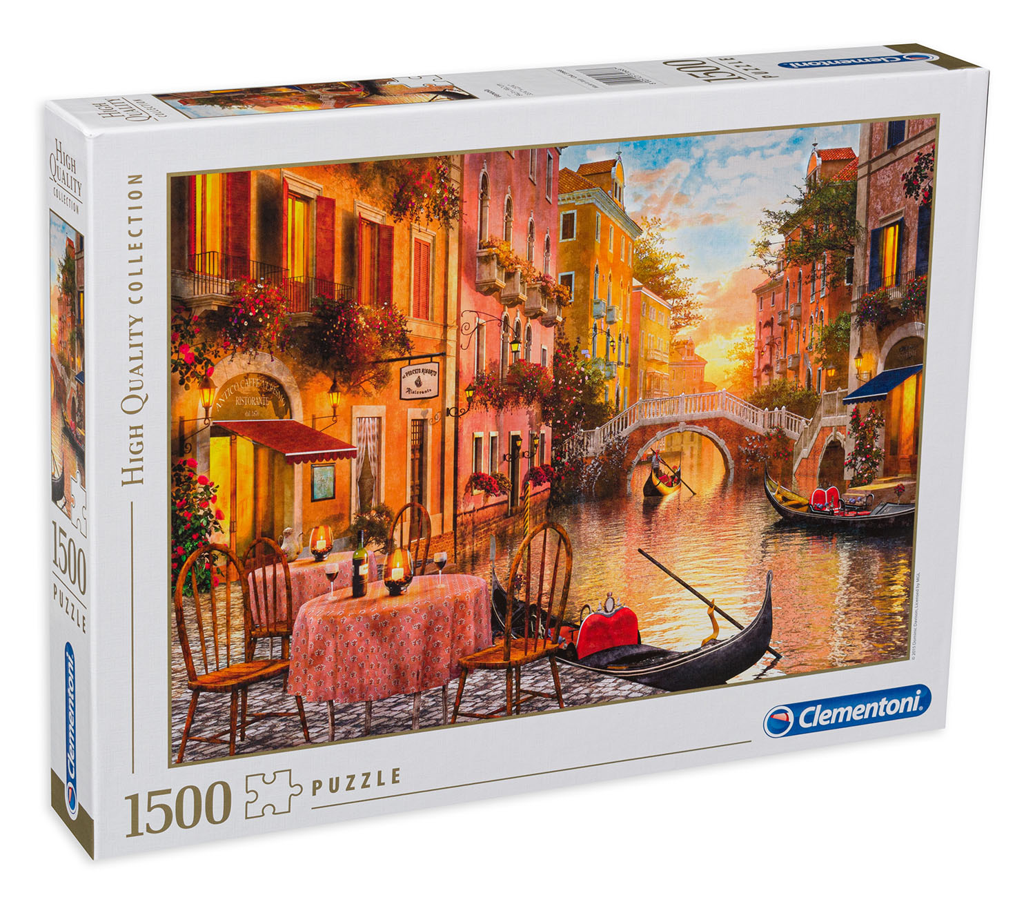 Пъзел Clementoni от 1500 части - Венеция, Доминик Дейвисън