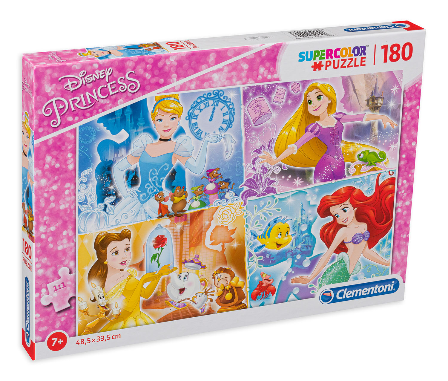 Пъзел Clementoni от 180 части - Принцеси