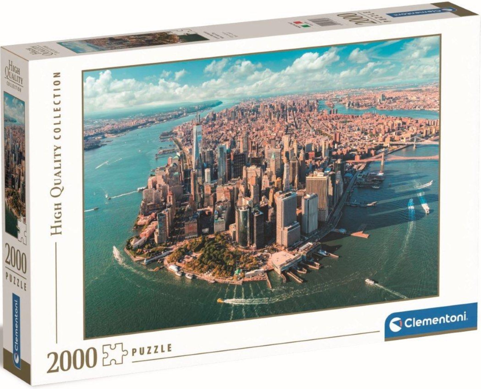 Пъзел Clementoni от 2000 части - Долен Манхатън, Ню Йорк