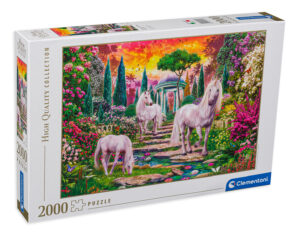 Пъзел Clementoni от 2000 части - Еднорози