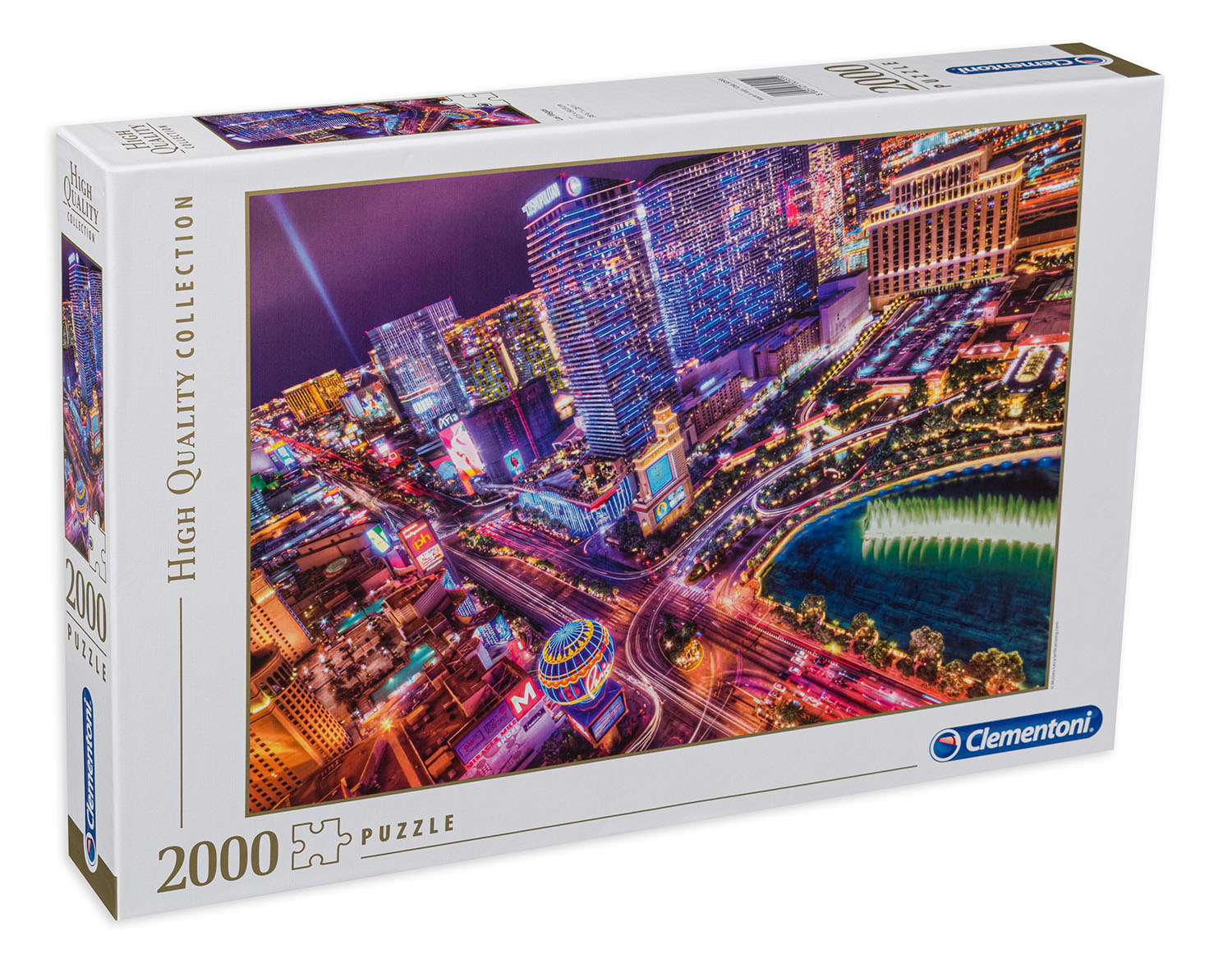 Пъзел Clementoni от 2000 части - Лас Вегас