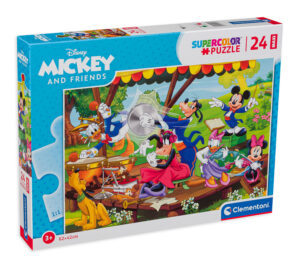 Пъзел Clementoni от 24 части - Мики Маус и приятели