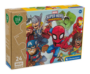 Пъзел Clementoni от 24 XXL части - Героите на Марвел