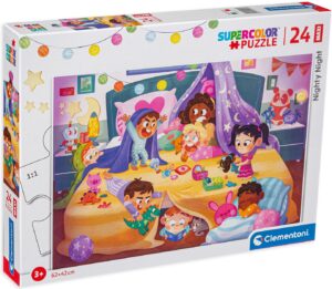 Пъзел Clementoni от 24 XXL части - Лека нощ
