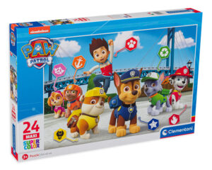 Пъзел Clementoni от 24 XXL части - Пес Патрул
