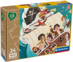 Пъзел Clementoni от 24 XXL части - Пирати