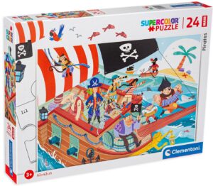 Пъзел Clementoni от 24 XXL части - Пирати