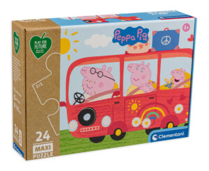Пъзел Clementoni от 24 XXL части - Прасенцето Пепа