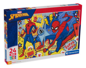Детски пъзел Clementoni от 24 макси части - Спайдърмен