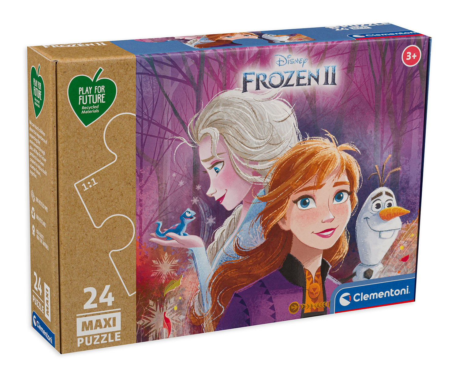 Пъзел Clementoni от 24 XXL части - Замръзналото кралство 2