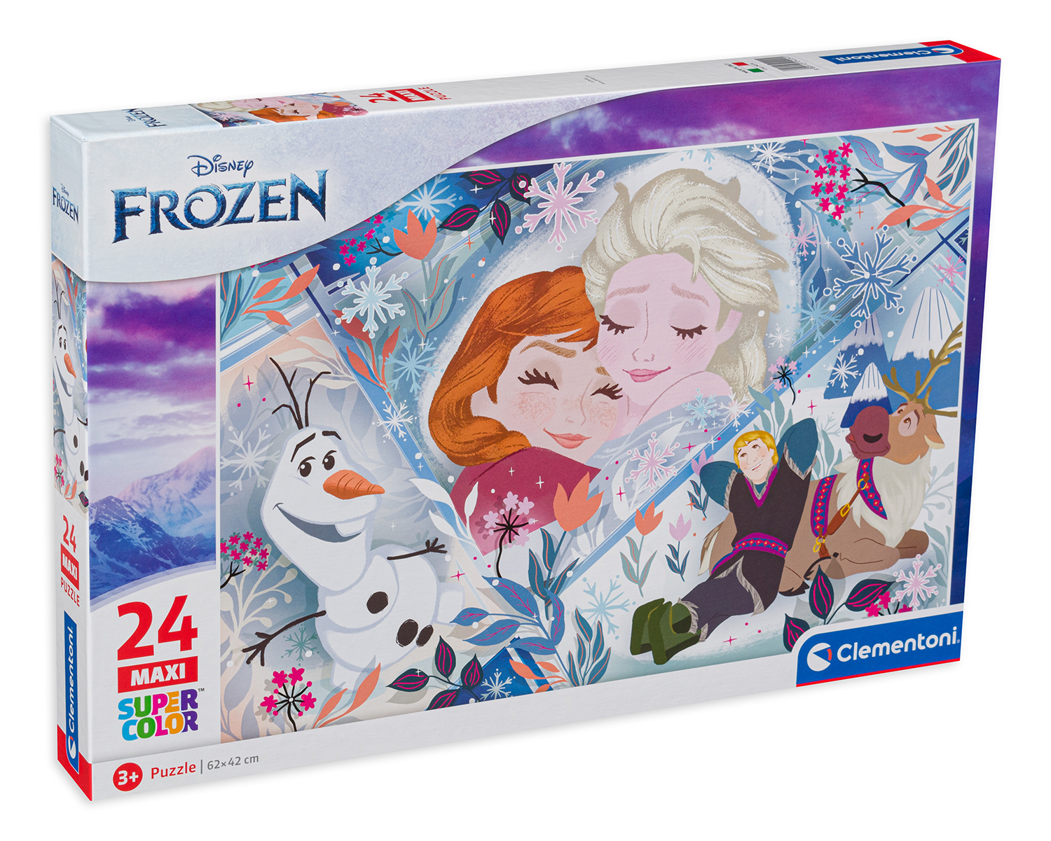 Пъзел Clementoni от 24 XXL части - Замръзналото кралство 2