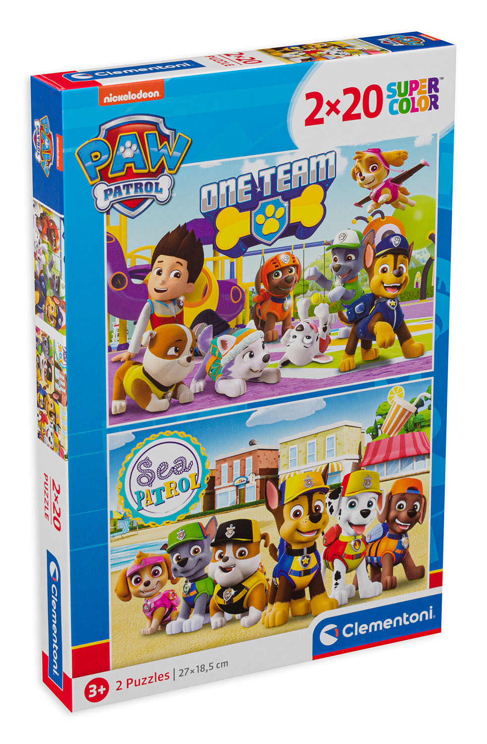 Пъзел Clementoni от 2 x 20 части - Пес Патрул