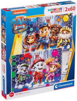 Пъзел Clementoni от 2 x 60 части - Пес Патрул