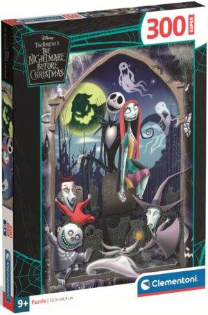 Пъзел Clementoni от 300 части - Кошмарът преди Коледа