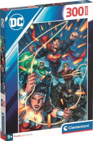 Пъзел Clementoni от 300 части - Лигата на справедливостта