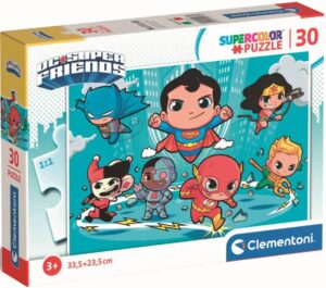 Детски пъзел Clementoni от 30 части - DC Comics: Super Friends