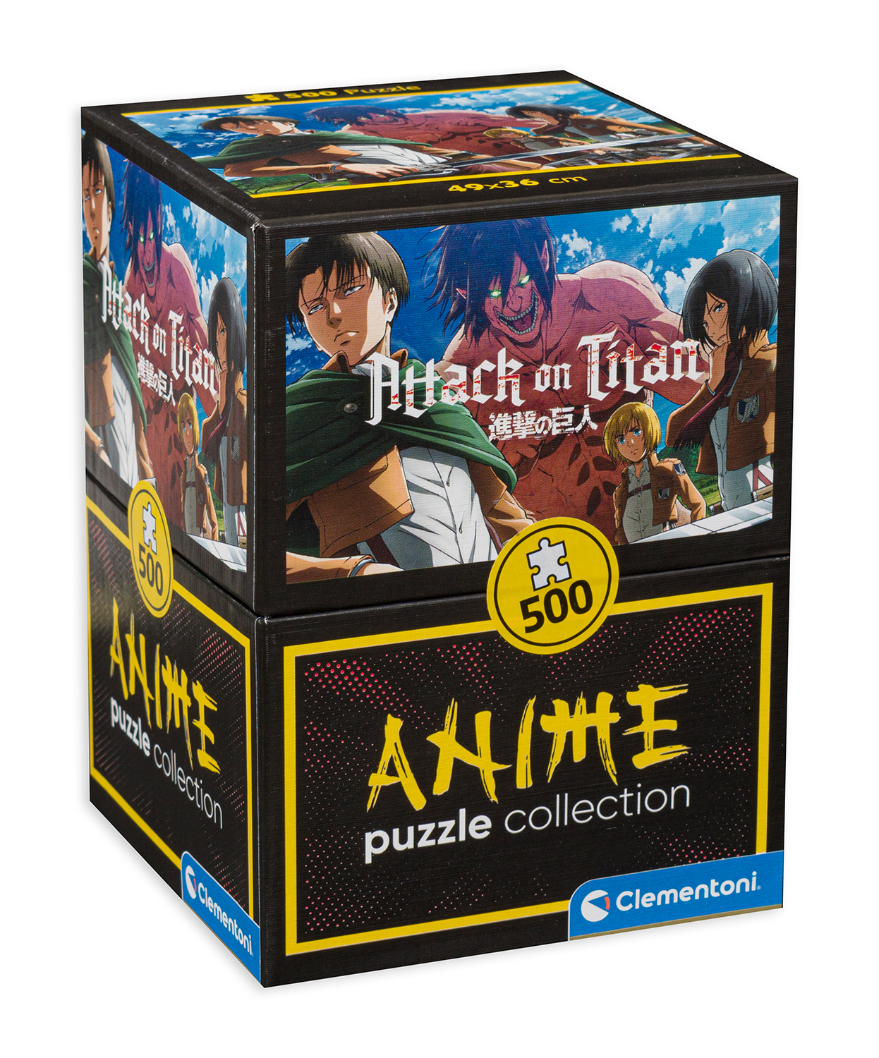 Пъзел Clementoni от 500 части - Атаката на титаните, вид 2