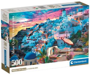 Пъзел Clementoni от 500 части - Гледка към Гърция