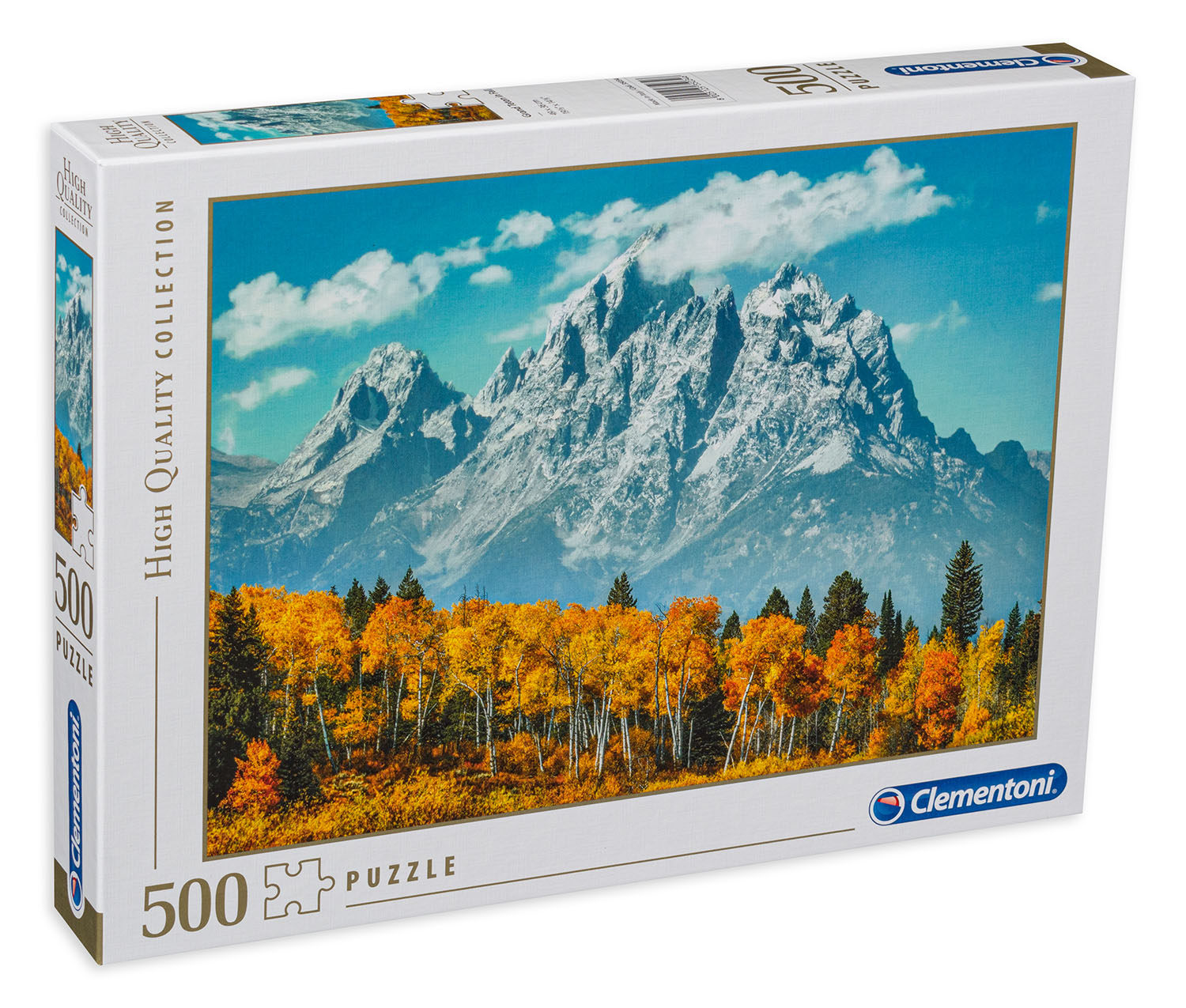 Пъзел Clementoni от 500 части - Гранд Тетон през есента
