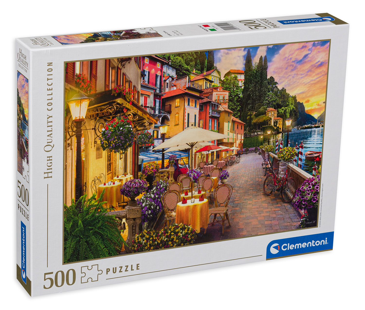 Пъзел Clementoni от 500 части - Монте Роза, Дейвид Маклийн