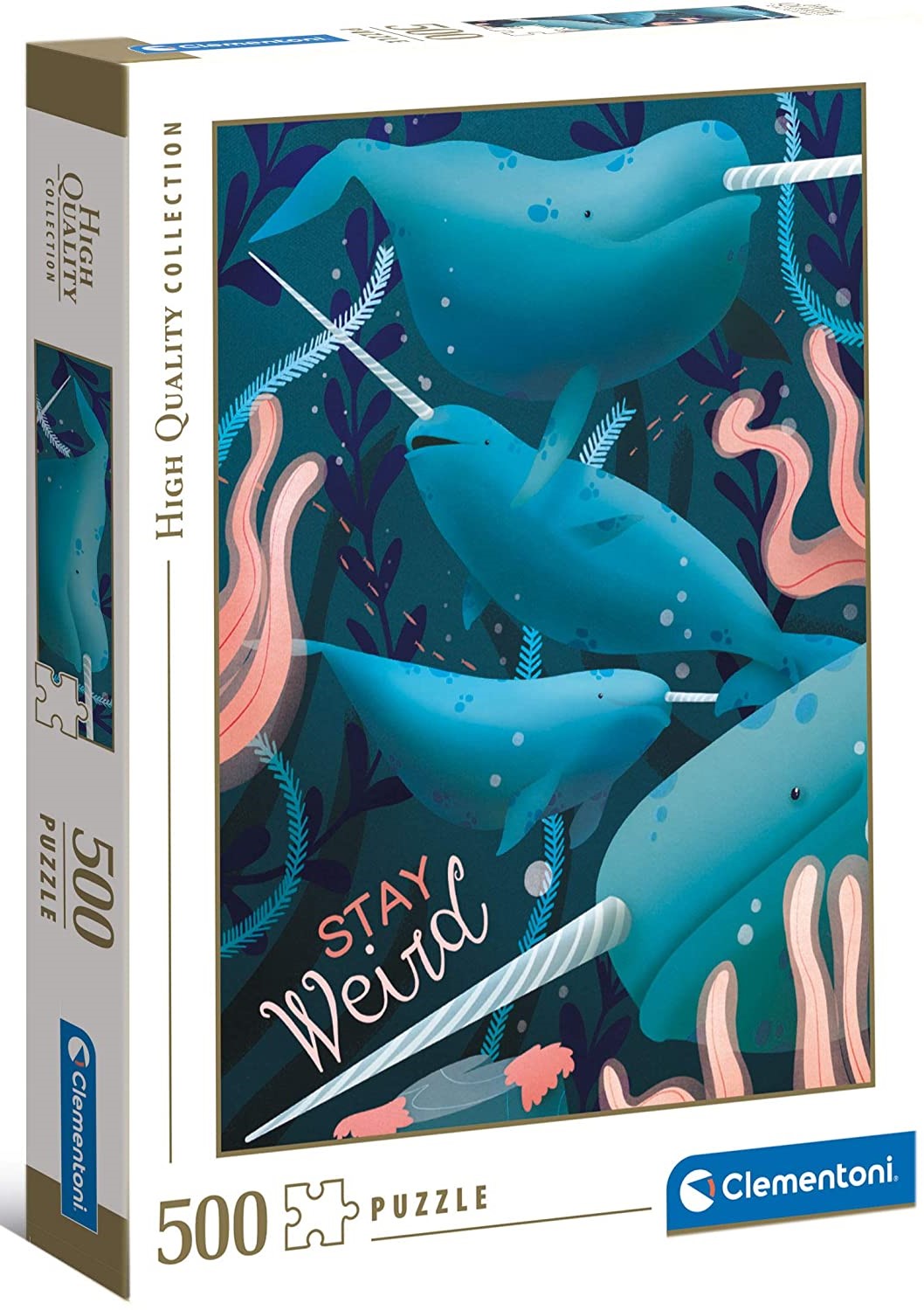 Пъзел Clementoni от 500 части - Морски животни