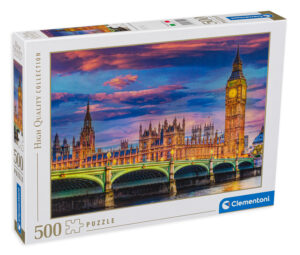 Пъзел Clementoni от 500 части - Парламентът в Лондон