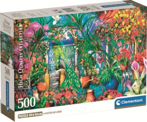 Пъзел Clementoni от 500 части - Пазителите на оранжерията