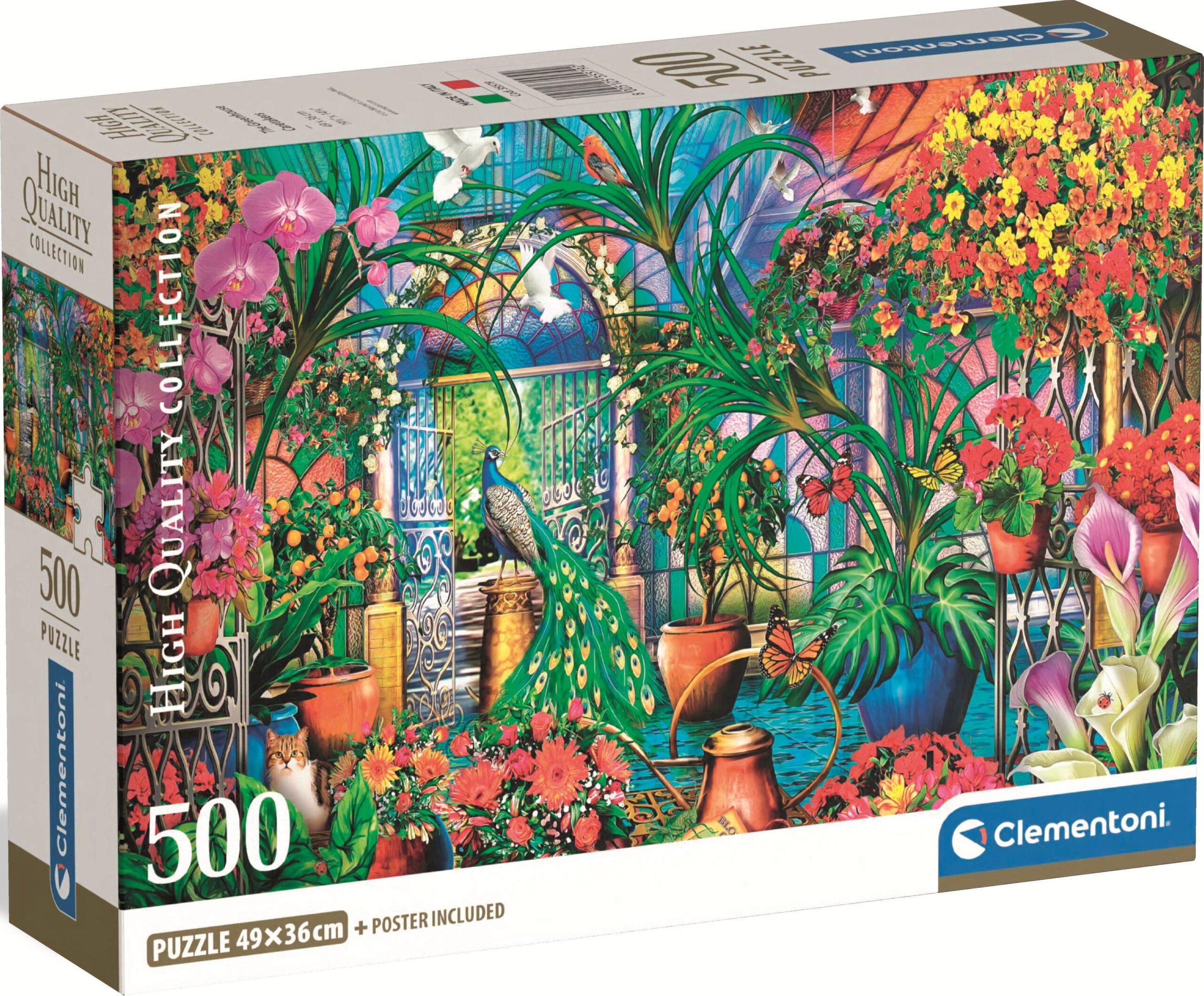 Пъзел Clementoni от 500 части - Пазителите на оранжерията