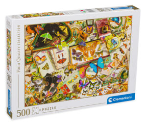 Пъзел Clementoni от 500 части - Пеперуди