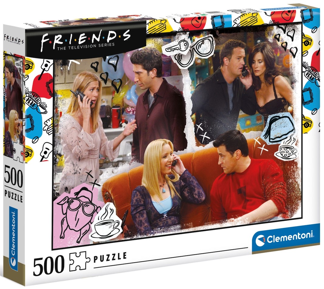 Пъзел Clementoni от 500 части - Приятели