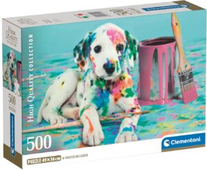 Пъзел Clementoni от 500 части - Смешният далматинец