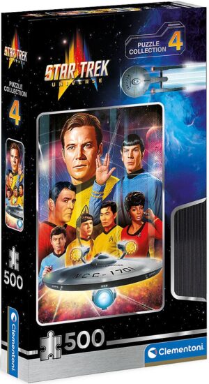 Пъзел Clementoni от 500 части - Стар Трек