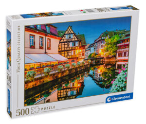 Пъзел Clementoni от 500 части - Старият град на Страсбург