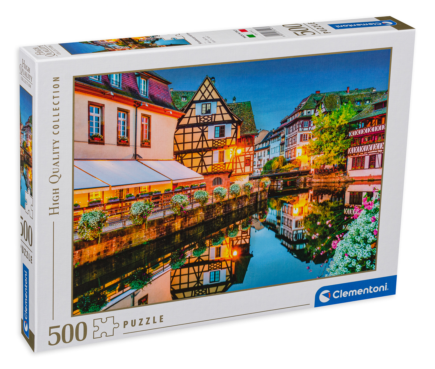 Пъзел Clementoni от 500 части - Старият град на Страсбург