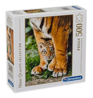Пъзел Clementoni от 500 части - Тигър