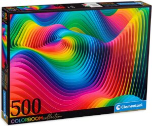 Пъзел Clementoni от 500 части - Цветни вълни