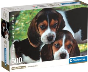 Пъзел Clementoni от 500 части - Заедно един до друг