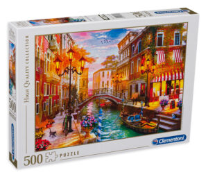Пъзел Clementoni от 500 части - Залез над Венеция, Доминик Дейвисън