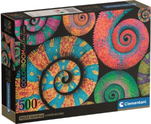 Пъзел Clementoni от 500 части - Завъртяни опашки