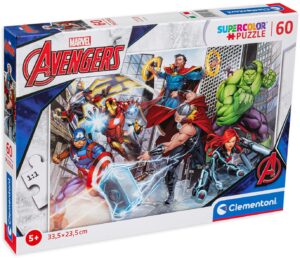 Пъзел Clementoni от 60 части - Отмъстителите