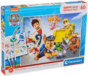 Пъзел Clementoni от 60 части - Оцвети Пес патрул