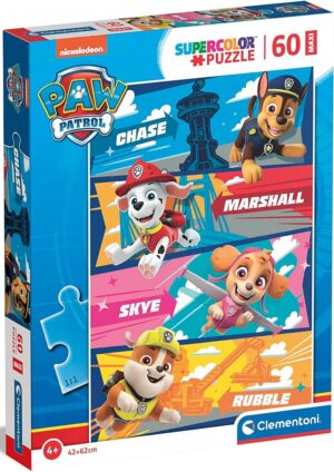 Пъзел Clementoni от 60 части - Пес Патрул
