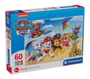 Пъзел Clementoni от 60 части - Пес Патрул на плажа