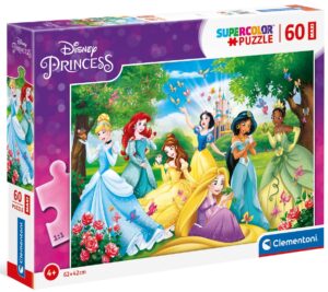 Пъзел Clementoni от 60 части - Принцесите на Дисни