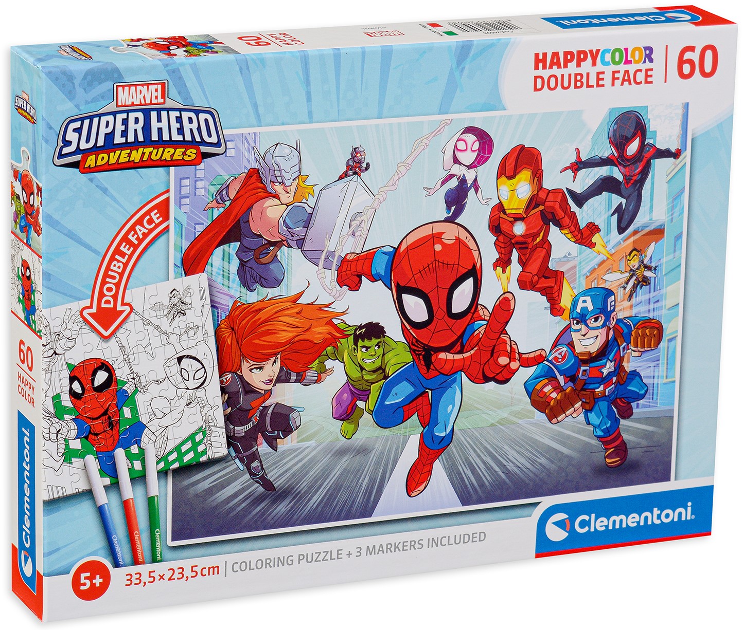 Пъзел Clementoni от 60 части - Спайдърмен