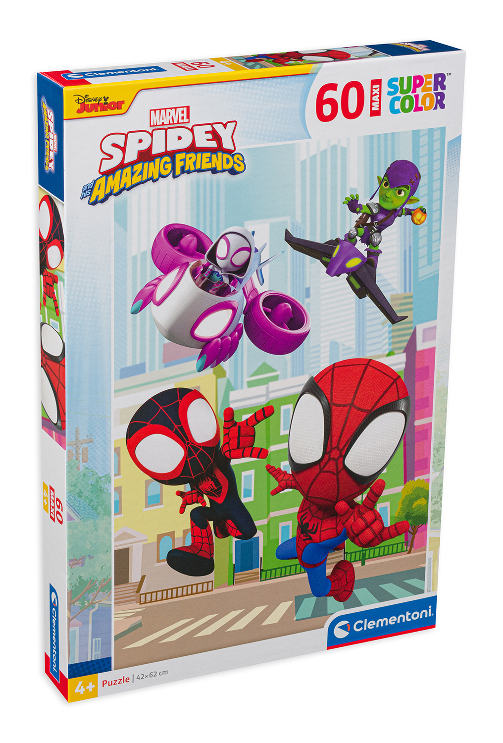 Пъзел Clementoni от 60 части - Спайди и неговите приятели
