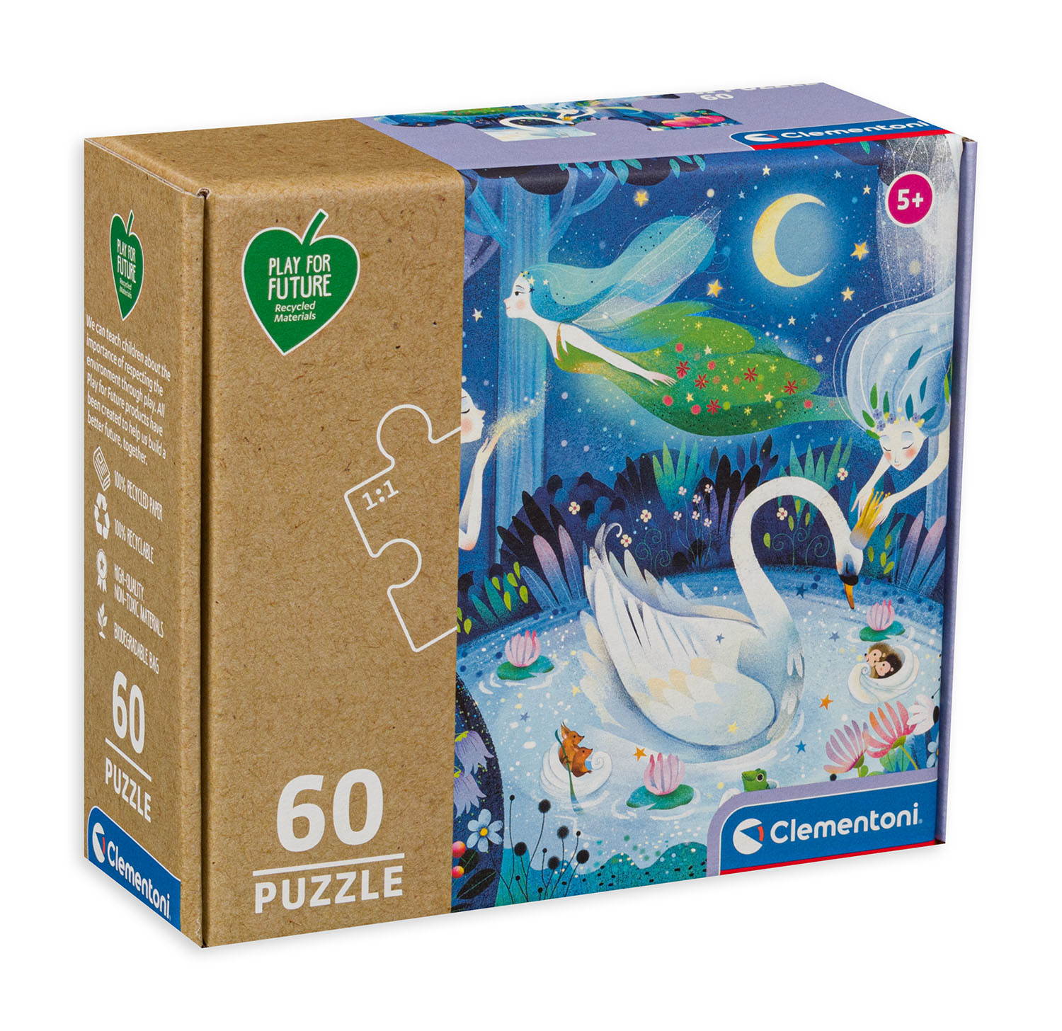 Пъзел Clementoni от 60 части - Вълшебна нощ