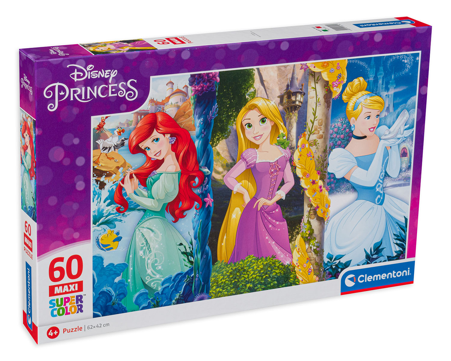Пъзел Clementoni от 60 макси части - Принцеси