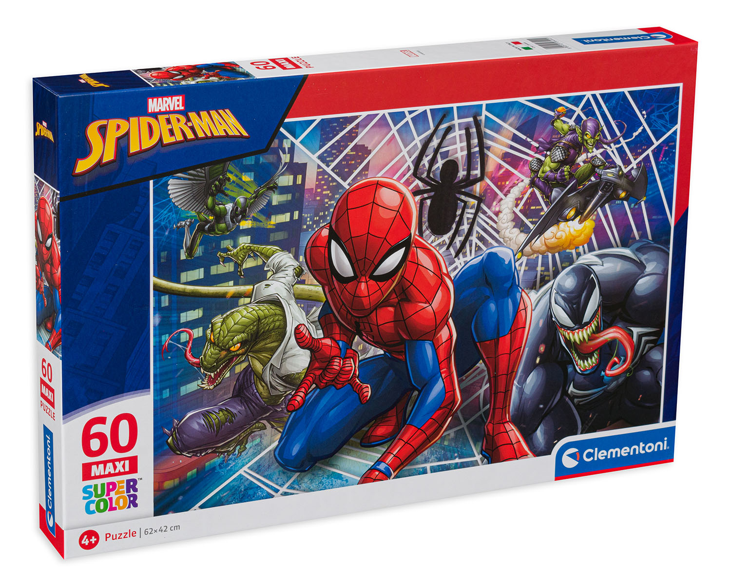 Пъзел Clementoni от 60 макси части - Спайдърмен